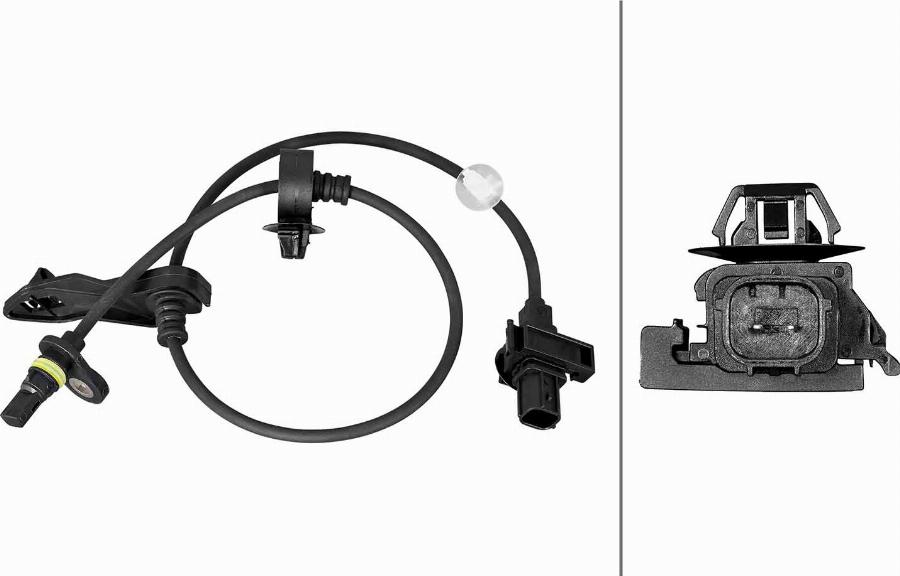 HELLA 6PU 358 219-011 - Capteur, vitesse de roue droxauto.com