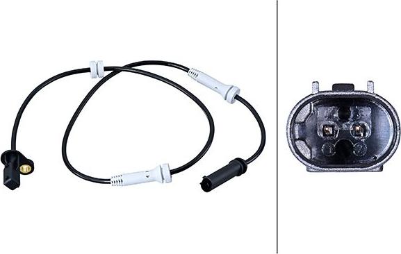 HELLA 6PU 358 216-091 - Capteur, vitesse de roue droxauto.com