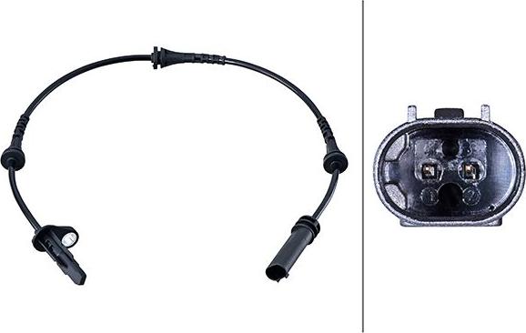 HELLA 6PU 358 216-061 - Capteur, vitesse de roue droxauto.com