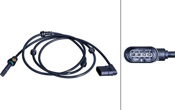 HELLA 6PU 358 216-181 - Capteur, vitesse de roue droxauto.com