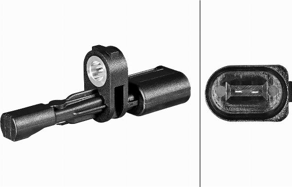 HELLA 6PU 358 216-311 - Capteur, vitesse de roue droxauto.com