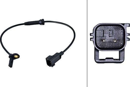 HELLA 6PU 358 216-231 - Capteur, vitesse de roue droxauto.com