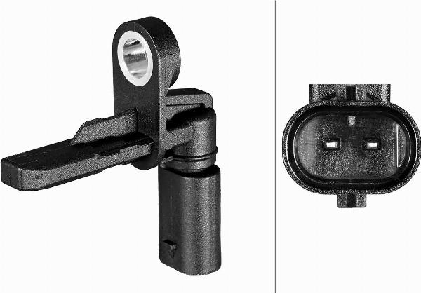 HELLA 6PU 358 216-701 - Capteur, vitesse de roue droxauto.com