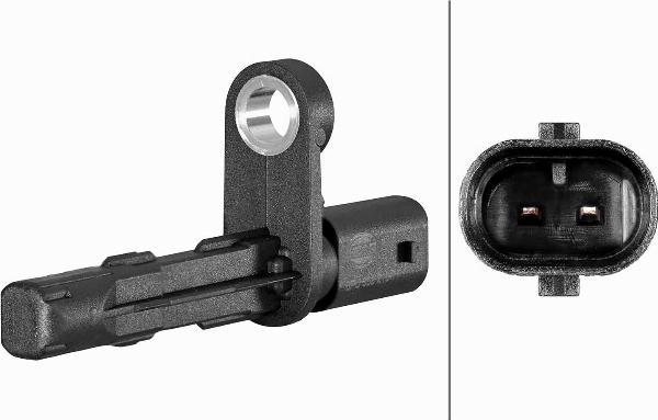 HELLA 6PU 358 216-711 - Capteur, vitesse de roue droxauto.com