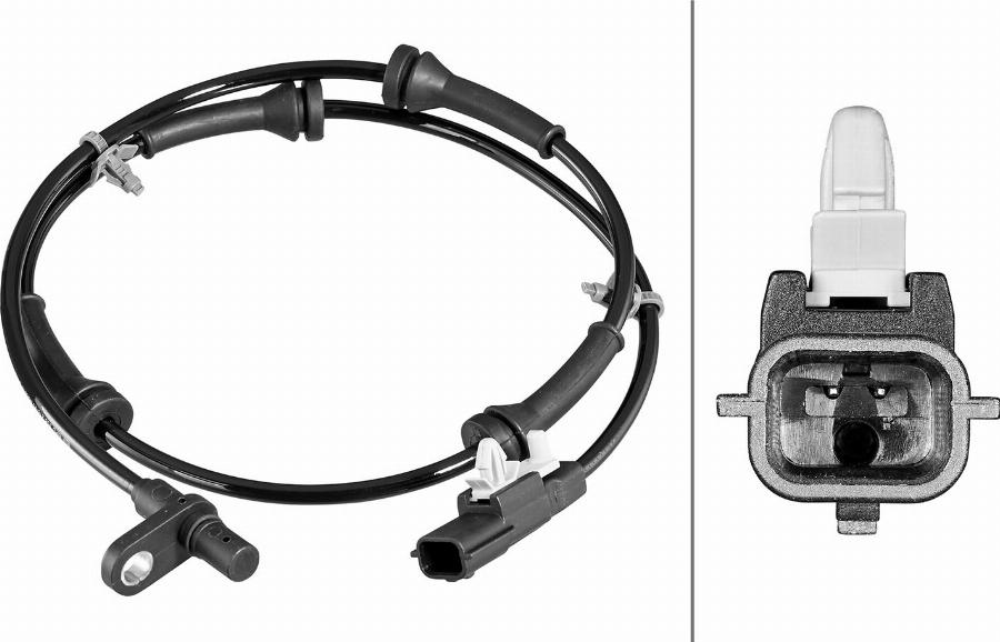 HELLA 6PU 358 218-951 - Capteur, vitesse de roue droxauto.com