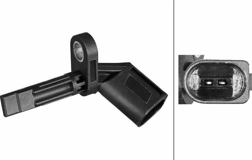 HELLA 6PU 358 218-441 - Capteur, vitesse de roue droxauto.com