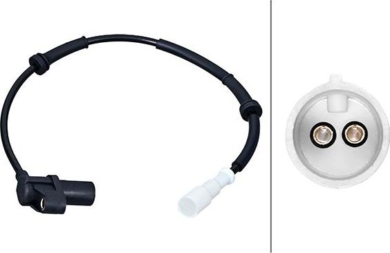 HELLA 6PU 358 218-401 - Capteur, vitesse de roue droxauto.com