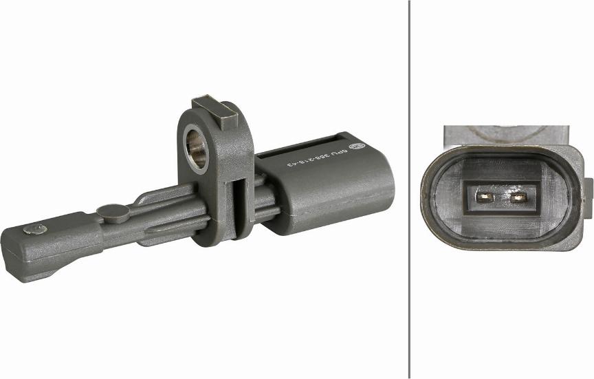 HELLA 6PU 358 218-431 - Capteur, vitesse de roue droxauto.com