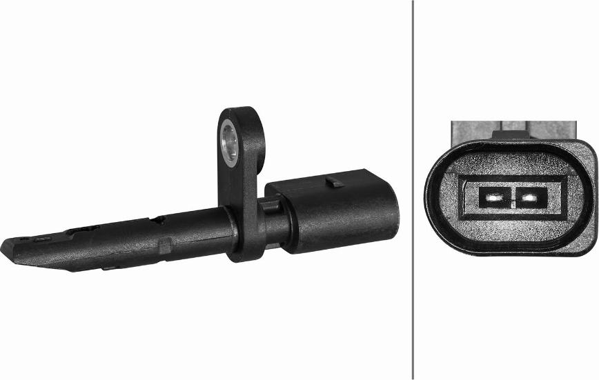 HELLA 6PU 358 218-471 - Capteur, vitesse de roue droxauto.com