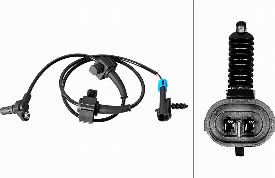 HELLA 6PU 358 218-531 - Capteur, vitesse de roue droxauto.com