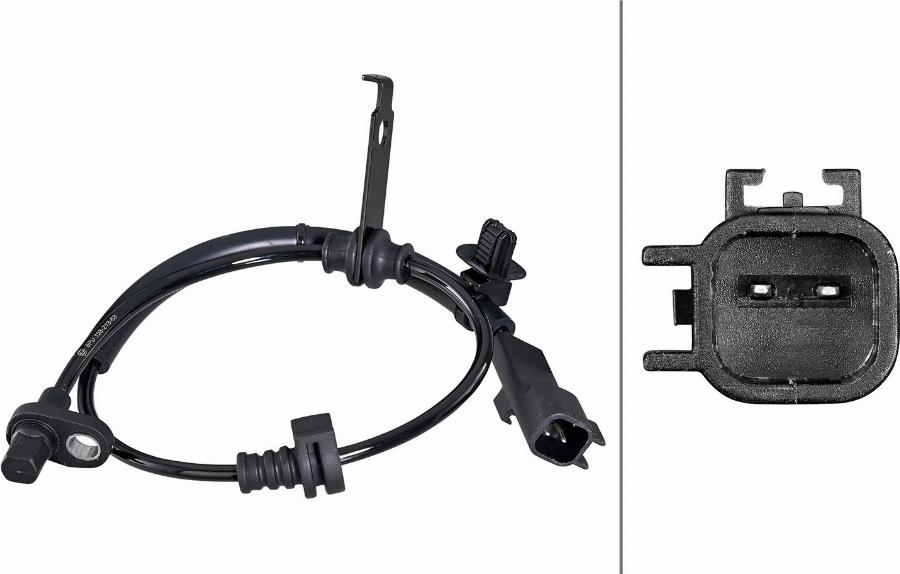 HELLA 6PU 358 218-681 - Capteur, vitesse de roue droxauto.com