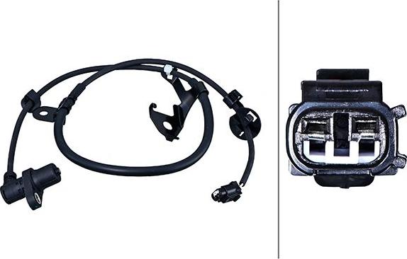 HELLA 6PU 358 218-051 - Capteur, vitesse de roue droxauto.com