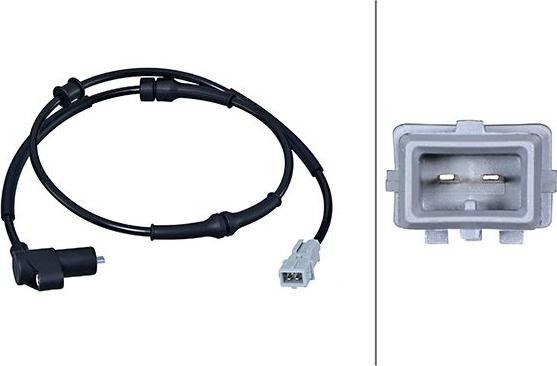 HELLA 6PU 358 218-001 - Capteur, vitesse de roue droxauto.com