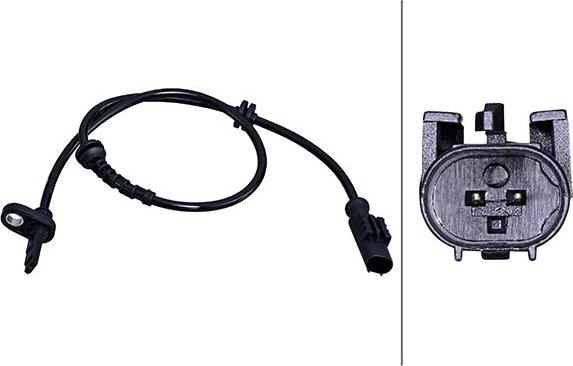 HELLA 6PU 358 218-011 - Capteur, vitesse de roue droxauto.com