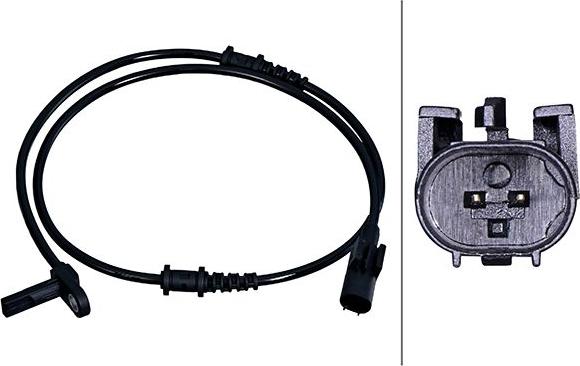 HELLA 6PU 358 218-081 - Capteur, vitesse de roue droxauto.com