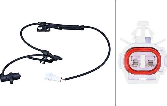 HELLA 6PU 358 218-031 - Capteur, vitesse de roue droxauto.com