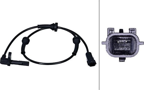 HELLA 6PU 358 218-101 - Capteur, vitesse de roue droxauto.com