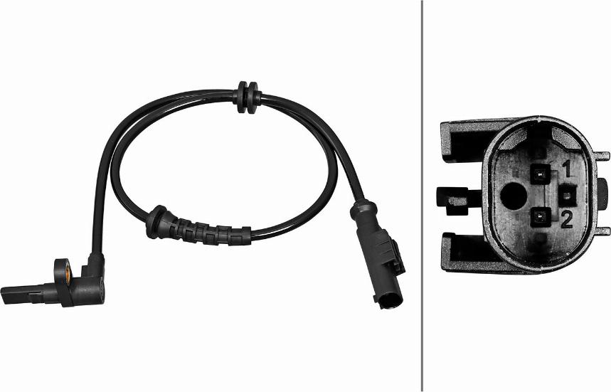 HELLA 6PU 358 217-001 - Capteur, vitesse de roue droxauto.com