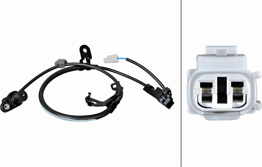 HELLA 6PU 358 217-011 - Capteur, vitesse de roue droxauto.com