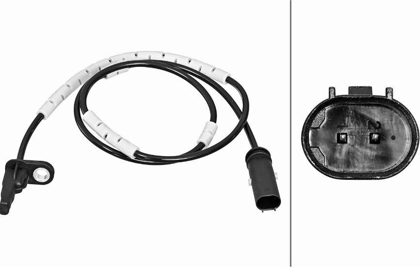 HELLA 6PU 358 217-171 - Capteur, vitesse de roue droxauto.com