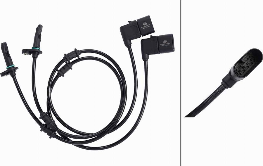 HELLA 6PU 358 217-891 - Capteur, vitesse de roue droxauto.com