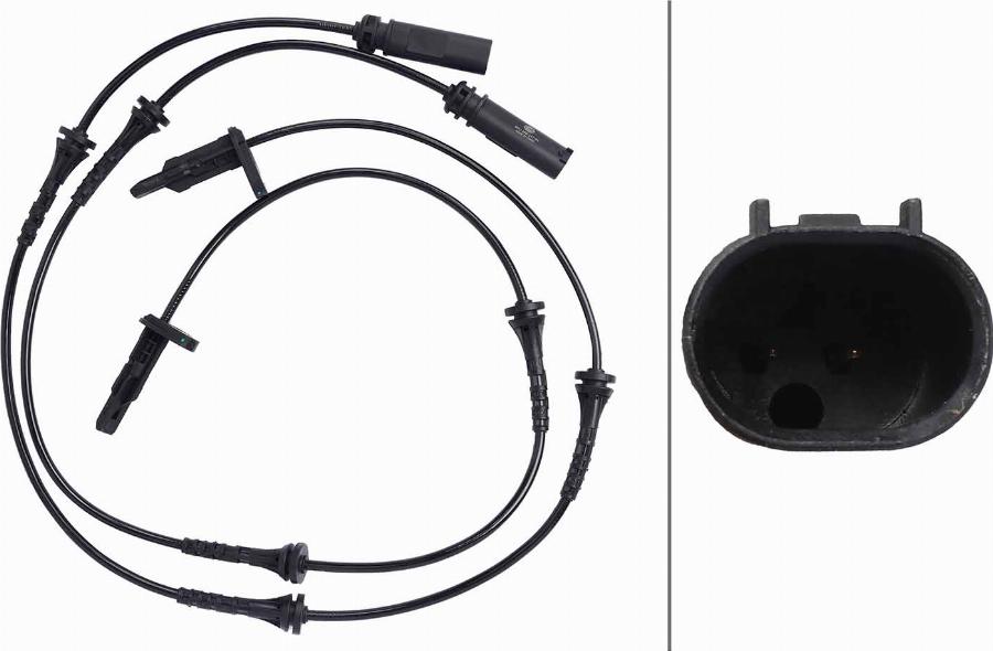 HELLA 6PU 358 217-811 - Capteur, vitesse de roue droxauto.com