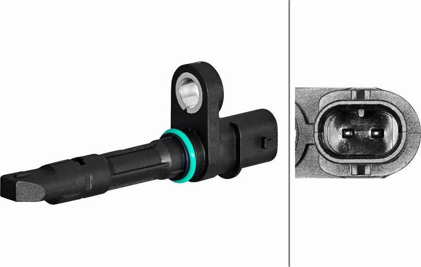 HELLA 6PU 358 217-291 - Capteur, vitesse de roue droxauto.com