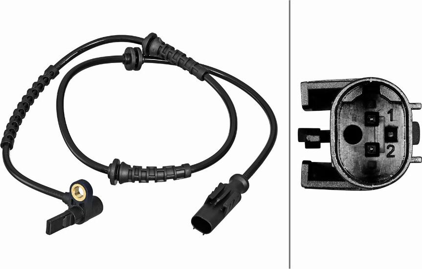 HELLA 6PU 358 217-241 - Capteur, vitesse de roue droxauto.com