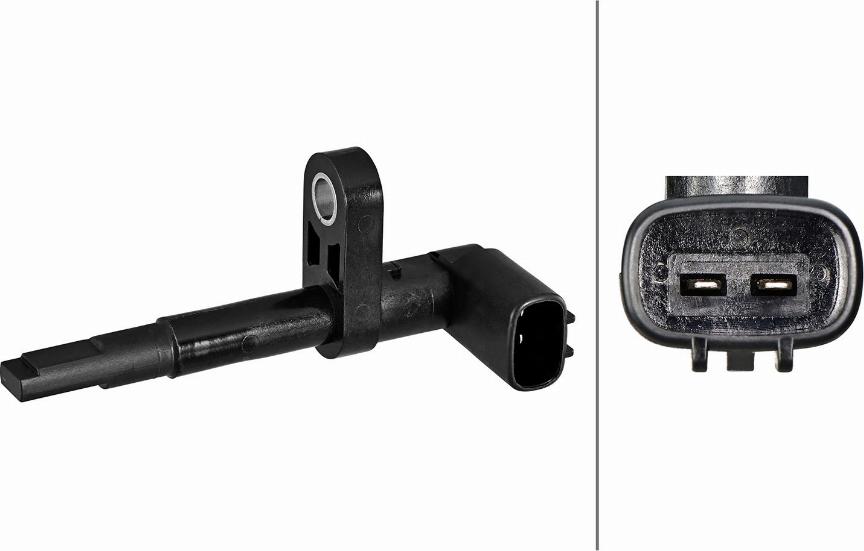 HELLA 6PU 358 217-711 - Capteur, vitesse de roue droxauto.com