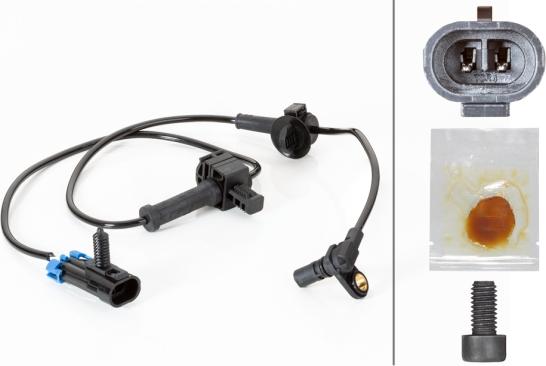 HELLA 6PU 230 040-411 - Capteur, vitesse de roue droxauto.com