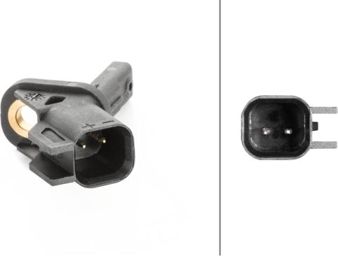 HELLA 6PU 230 040-161 - Capteur, vitesse de roue droxauto.com
