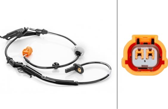 HELLA 6PU 230 040-121 - Capteur, vitesse de roue droxauto.com