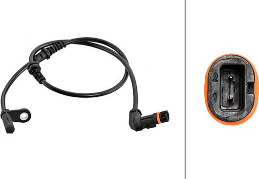 HELLA 6PU 230 048-241 - Capteur, vitesse de roue droxauto.com