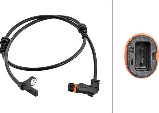 HELLA 6PU 230 048-251 - Capteur, vitesse de roue droxauto.com