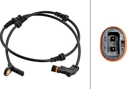 HELLA 6PU 230 048-231 - Capteur, vitesse de roue droxauto.com