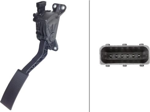 HELLA 6PV 933 901-741 - Capteur, position d'accelerateur droxauto.com