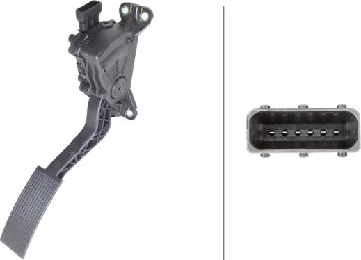 HELLA 6PV 933 901-701 - Capteur, position d'accelerateur droxauto.com