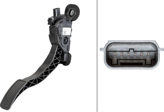 HELLA 6PV 933 370-701 - Capteur, position d'accelerateur droxauto.com