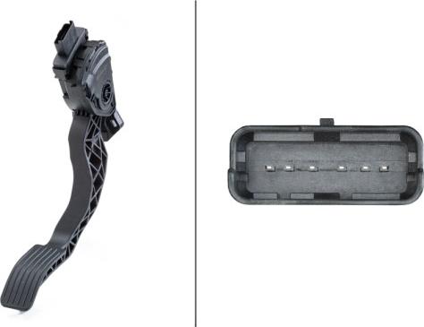 HELLA 6PV 009 949-821 - Capteur, position d'accelerateur droxauto.com