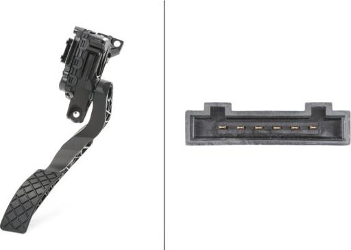 HELLA 6PV 008 376-701 - Capteur, position d'accelerateur droxauto.com