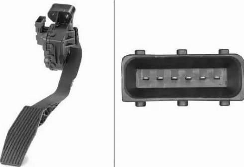 HELLA 6PV 010 946-121 - Capteur, position d'accelerateur droxauto.com
