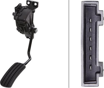 HELLA 6PV 010 946-331 - Capteur, position d'accelerateur droxauto.com