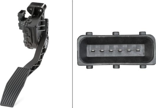 HELLA 6PV 010 946-291 - Capteur, position d'accelerateur droxauto.com