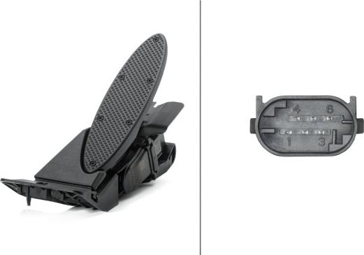 HELLA 6PV 010 946-241 - Capteur, position d'accelerateur droxauto.com