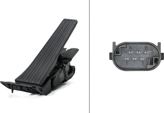 HELLA 6PV 010 946-231 - Capteur, position d'accelerateur droxauto.com