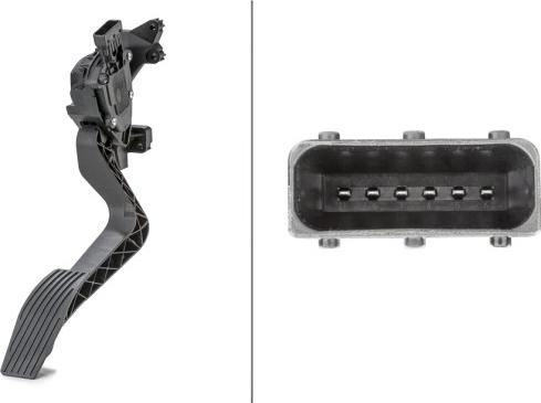 HELLA 6PV 010 175-711 - Capteur, position d'accelerateur droxauto.com
