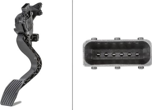 HELLA 6PV 010 175-731 - Capteur, position d'accelerateur droxauto.com