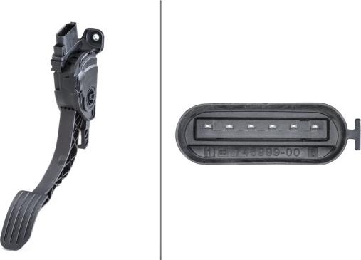 HELLA 6PV 010 834-811 - Capteur, position d'accelerateur droxauto.com