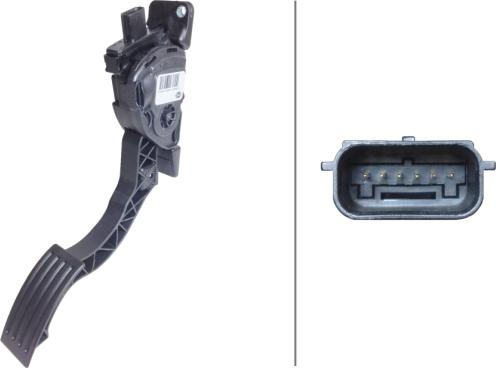 HELLA 6PV 010 368-191 - Capteur, position d'accelerateur droxauto.com