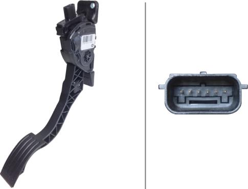 HELLA 6PV 010 368-141 - Capteur, position d'accelerateur droxauto.com